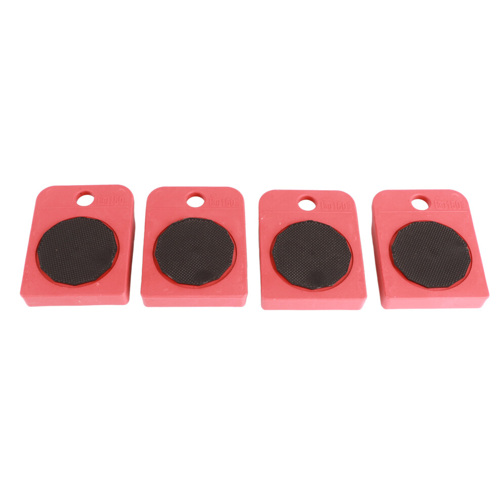 5Pcs Furniture Lifter Moving Tool With 200Kg Capacity, 100X80mm Wheels 8781371896691