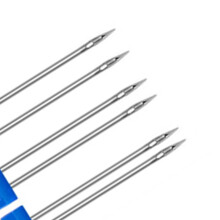 18pcs Twin Needle Set for Sewing Machine, Stainless Steel, 3 Sizes