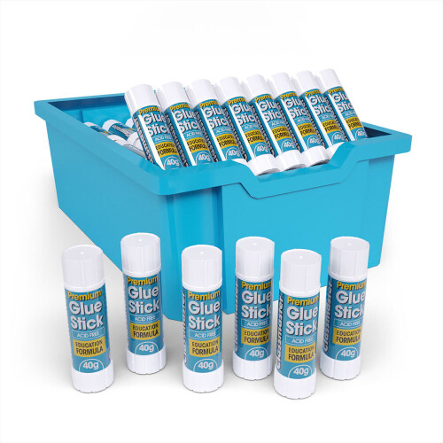 1 Pack - Classmaster Pack 108 40g Premium Paper Glue Sticks