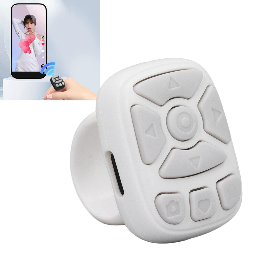 Bluetooth Remote Control Ring With Bluetooth 5.3, Wireless Camera Shutter For Ios And Android Devices 9426802537994