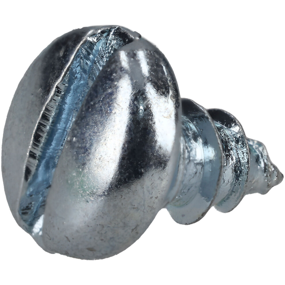 R-Tech 337100 Slotted Pan Head Self-Tapping Screws No.6 1/4In 6.5Mm - Pk100 5053556010134