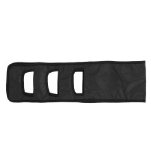 Heavy Duty Seniors Bed Transfer Sling with Padded Handles, 123g Black