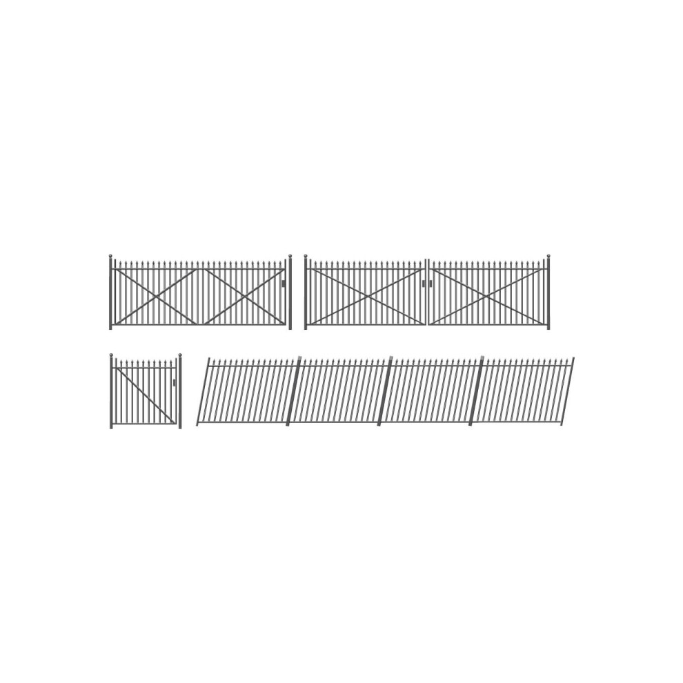 Gwr Spear Fencing/Ramps/Gates 5050881333112