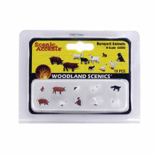 Woodland Scenics N Barnyard Animals WOOA2202