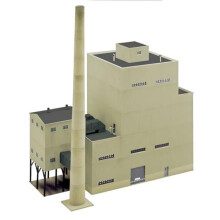 Walthers Cornerstone Metro Power and Light Generating Plant Building Kit HO Gauge WH933-4052