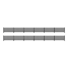 Ratio 427 LMS Station Fencing, Black HO/OO Gauge Kit