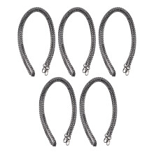 Robuste Ersatzkette für Umhängetaschen, rostfrei, farbecht, aus glattem Metall, mittlere Größe, kompatibel mit allen Handtaschenmodellen