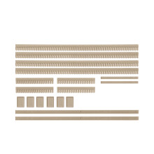 Ratio 516 Station Valancing and Notice Boards HO/OO Gauge Kit