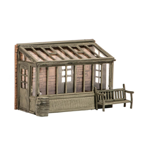 Conservatory with Garden Seat & Water Butt Kit
