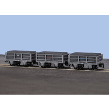 2t Slate Wagon Set (3) Festiniog Railway