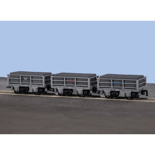 2t Slate Wagon Set (3) Festiniog Railway