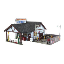 Woodland Scenics BR4935 N Ethyl's Gas & Service N Gauge