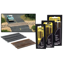WOODLAND SCENICS C1149 N Grade Crossing Wood Plank