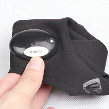 LED Luminous Fishing Gloves, Half Finger Waterproof, 36cm