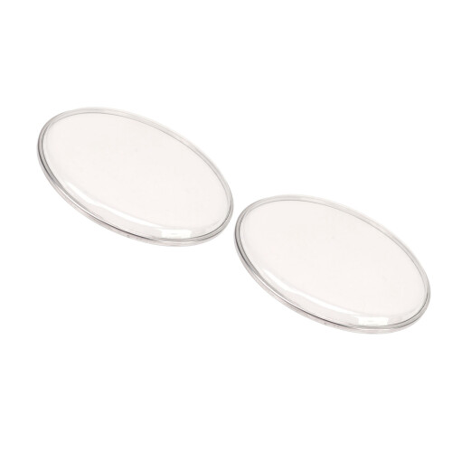 2Pcs 8in Double Layer Polyester Drumheads Transparent Instrument Replacement 2