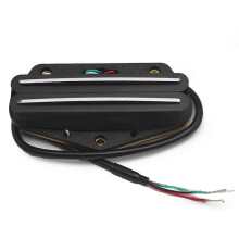 6 Gitarrenpickups Hot Dual Rails Mini Bridge Pickup für Tele-Gitarre