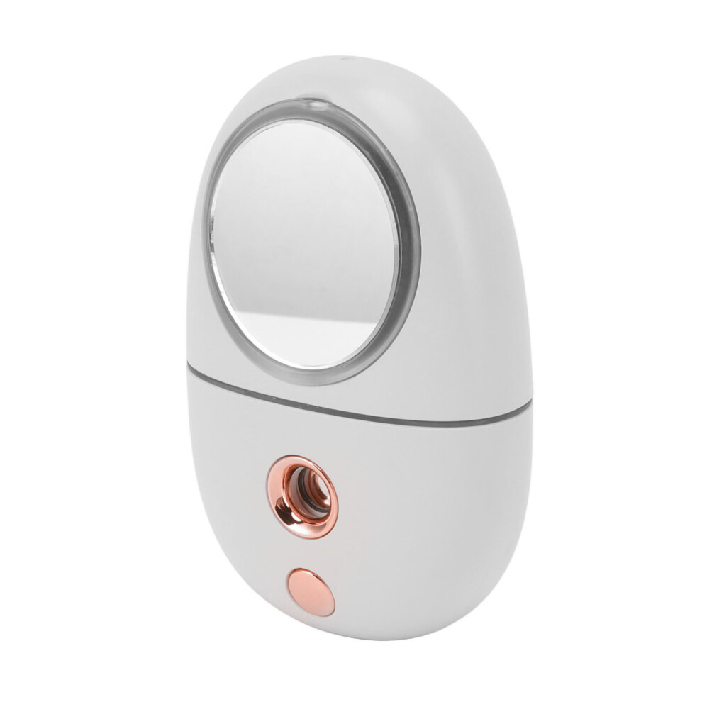 Facial Steamer, Nano Mist Sprayer with Vibration Technology & Rapid Absorption for Enhanced Skincare Routine, USB Rechargeable & Compact for Travel