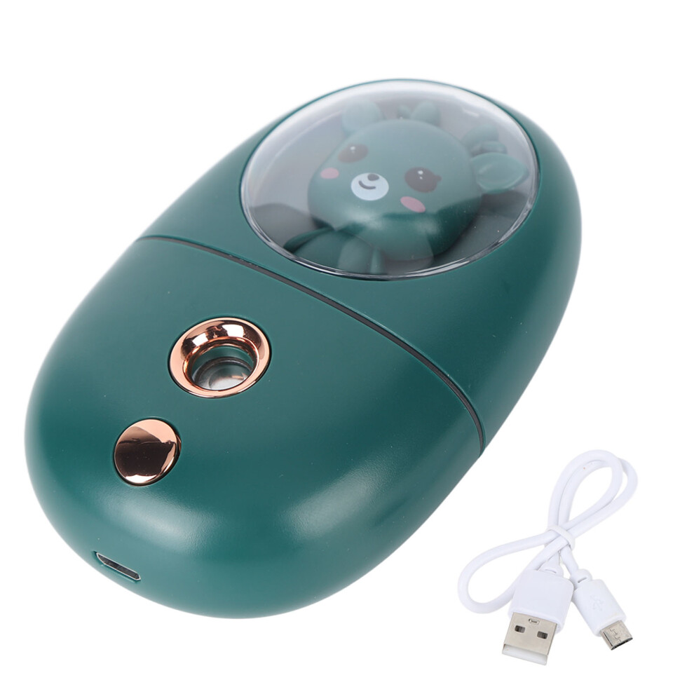 Portable Facial Steamer, Ultrasonic Vibration for Skin Penetration, Large Capacity Design with 35ml Water, Nano Facial Steamer, Compact and Small for
