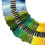 Stickgarn in 100 Farben, Polyester-Baumwolle, 10