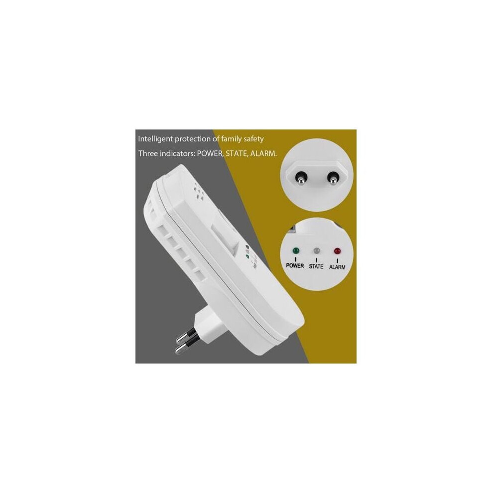 Plug In Gas Detector With High Accuracy Reading, Alarms For Gas Leaks, Photoelectric Warning System, And Battery Backup For Uninterrupted Monitoring 9405630283440