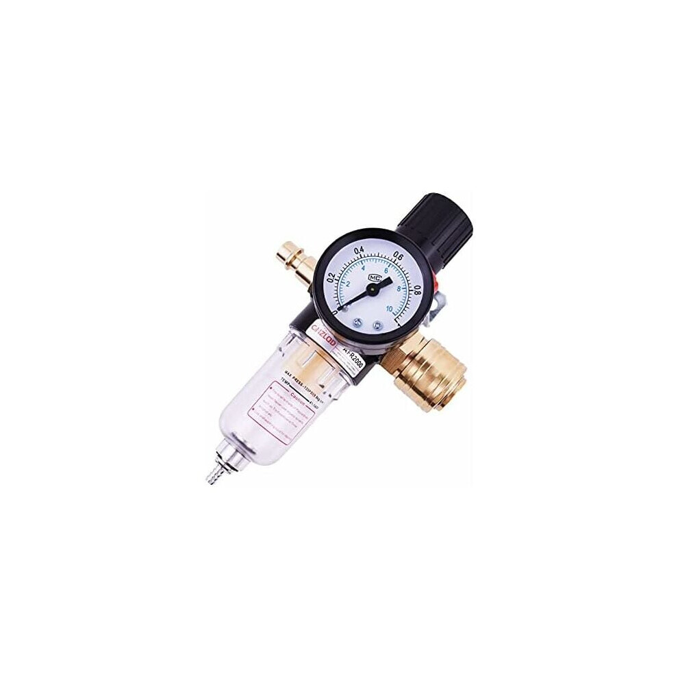 Extended Lifespan Air Filter, Stable Outlet Pressure Regulator For Industrial Compressors And Tools 9173940380745