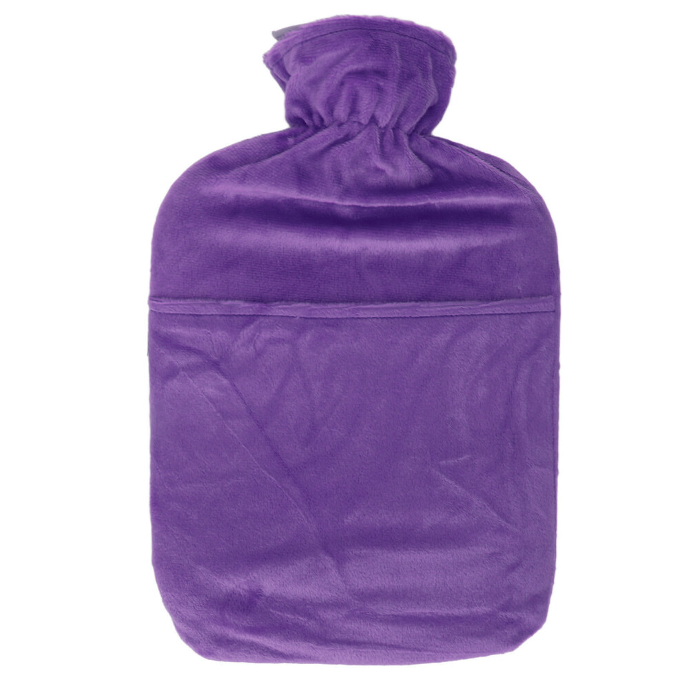 Hot And Cold Therapy Bottle With Fleece Cover, Waterproof Durable Reusable Shock Absorption Pain Relief Bottle, All Day Comfort For Menstrual Cramps