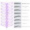 Εργαλείο τατουάζ φρυδιών, Washable8Styles επαναχρησιμοποιούμενο πρότυπο φρυδιών με 5