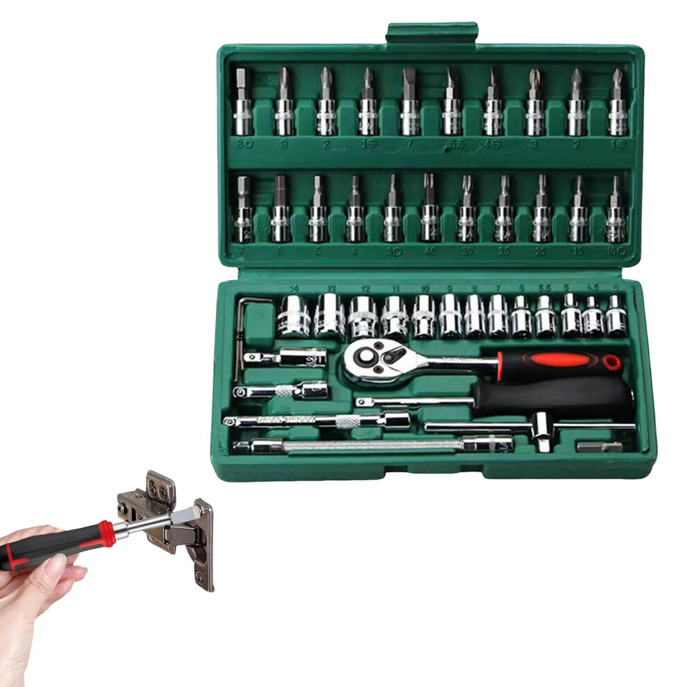 Electric Ratchet Wrench Multifunctional Electric Impact Wrench Tool Set Ref: 9806 9426802538441