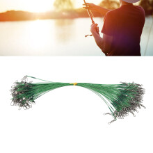100 Stück Stahl-Fischführer-Kugellager 25cm Salzwasser korrosionsbeständig