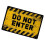 „Do Not Enter“-Schilder, 30 x 20 cm, wetterbeständig, 1