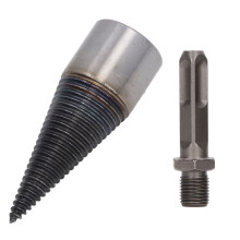 High Hardness Carbon Steel Wood Splitter Drill 32mm Square Shank