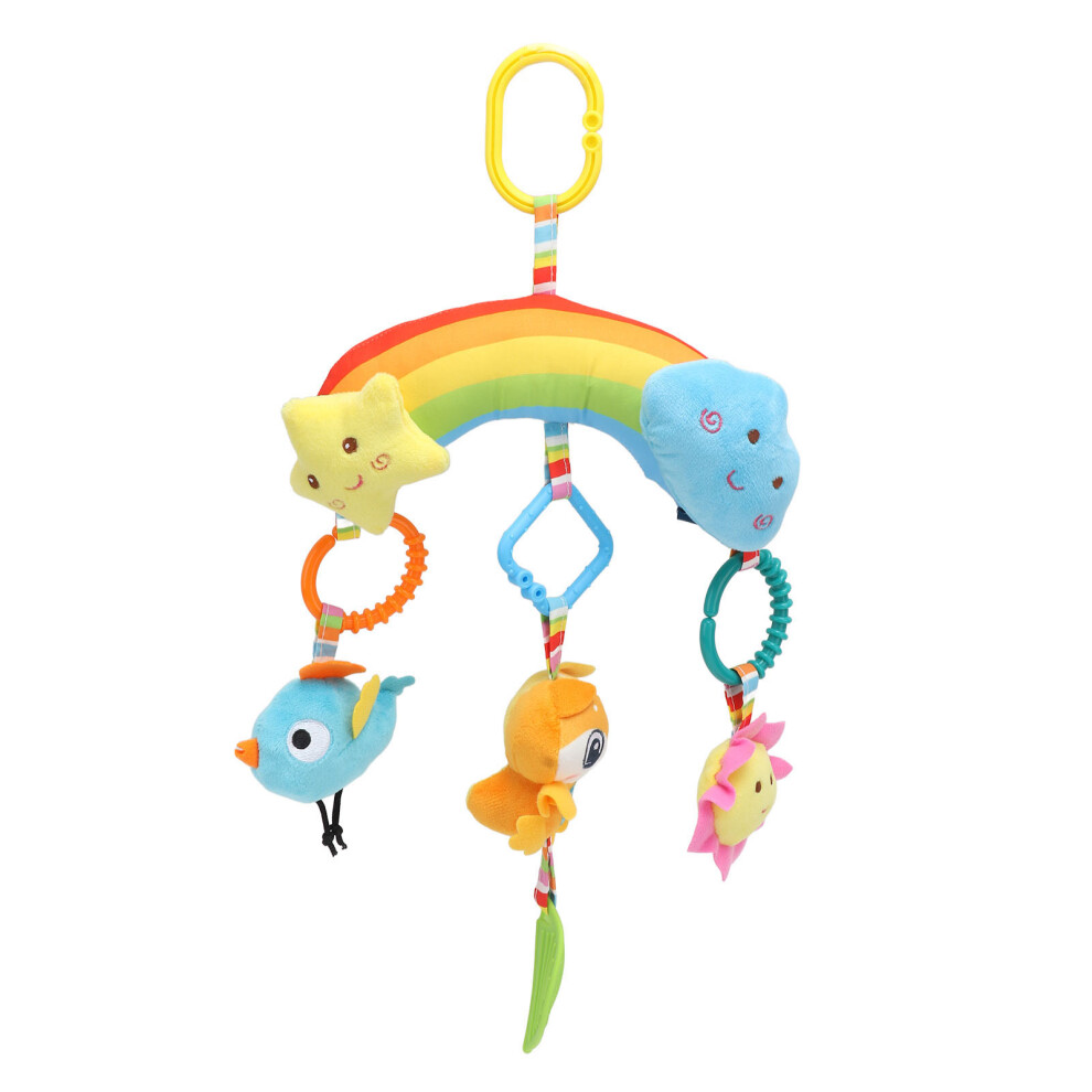 Activity Toy for On-The-Go Entertainment, Sensory Adventures Baby Stroller Arch with Built-In BB Equipment and Ring Paper, Stimulates Visual