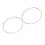 2Pcs 8in Transparent Double Layer Polyester Drumheads for Replacement 1