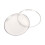 2Pcs 8in Transparent Double Layer Polyester Drumheads for Replacement 13