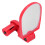 Bicycle Mirror For Left Side Mounting Universal Fully Adjustable Handlebar Rearview Mirror Compact Design Scratch Resistant Glass Easy Installation 36 7