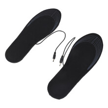 USB-Heizbare Einlegesohlen für Damen Größe 35–41, Atmungsaktive Wärme, ABS-Material