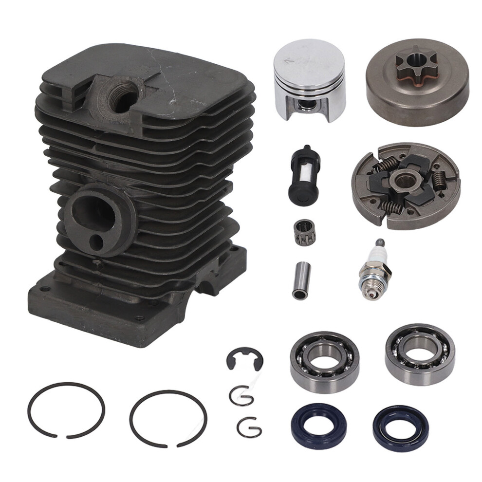 Chainsaw Cylinder Kit 3/8In 6T For Ms180/Ms170 38Mm Air Filter Bearings 7651371909794