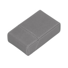 PU-Leder-Boxhalter 20 Stück 10 x 3 x 6 cm grau