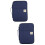 2Stk Business Reise-Organizer A4 Dokumentenmappe Navy 7