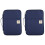 2Stk Business Reise-Organizer A4 Dokumentenmappe Navy 2