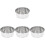 4Sets Beads Sortiersieb Rund Form Für Schmuck Zuhause 3
