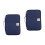 2Stk Business Reise-Organizer A4 Dokumentenmappe Navy 4