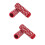 2Paires Cyclisme Aluminium Compactes Durables 9