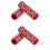 2Paires Cyclisme Aluminium Compactes Durables 7