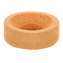 2Pièces Support Flacon Rond Base Liège Résistant Corrosion