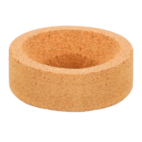 2Pièces Support Flacon Rond Base Liège Résistant Corrosion