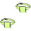 2Pièces Ceinture Microphone Verte Portable Poche Usage Domestique 5