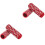 2Paires Cyclisme Aluminium Compactes Durables 5