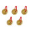 5Pièces Instrument De Percussion Compact Cymbales À Main Kids 4