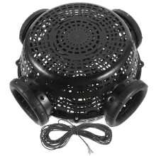 2Pièces À Écrevisses Filet Réutilisable Portable Noir